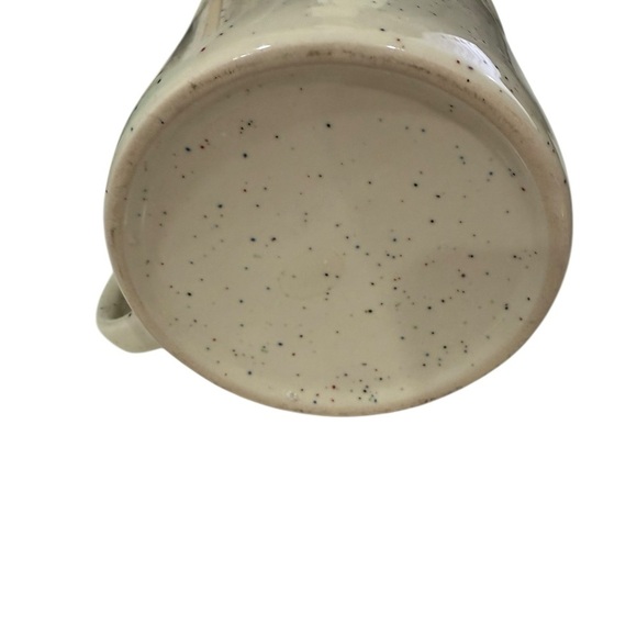 Google Spotted 12 oz. Camp Style Ceramic Coffee Mug Confetti dots camp Kitschy - Picture 3 of 5